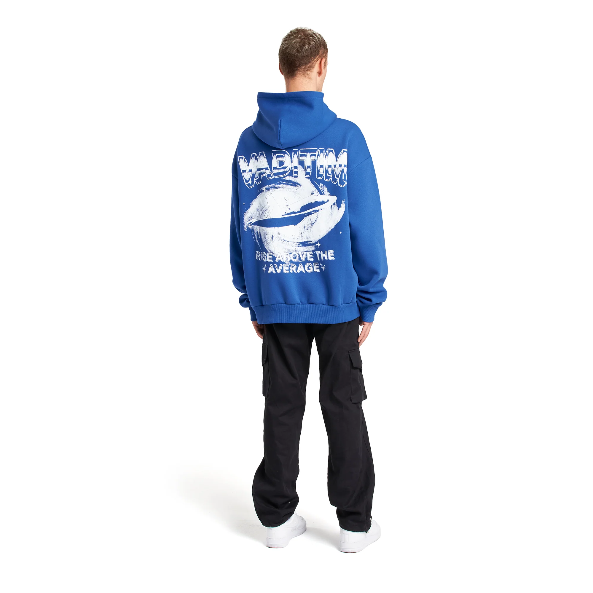 Rise Above the Average Azure Hoodie