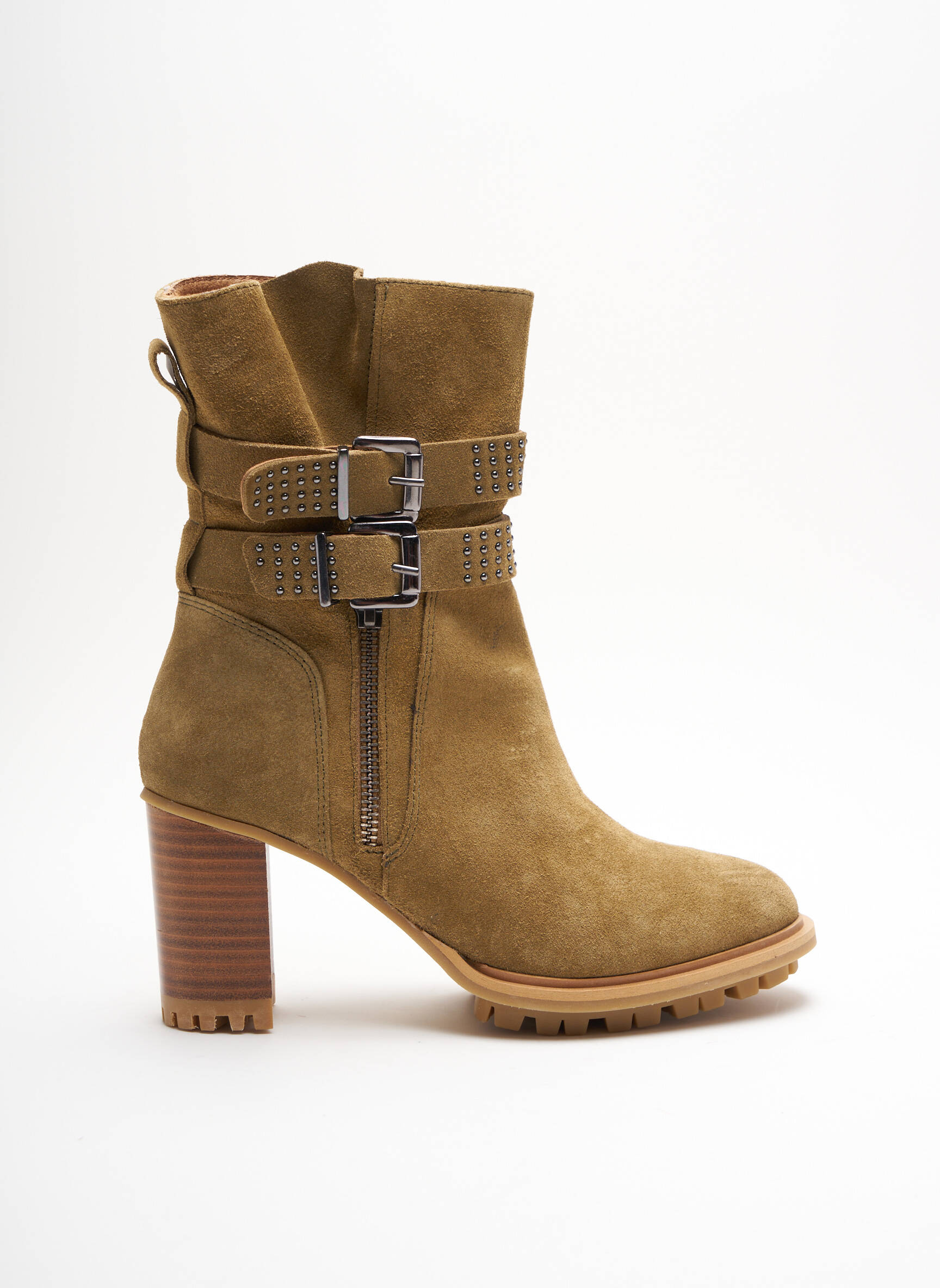 Philippe Morvan Bottines Femme couleur vert