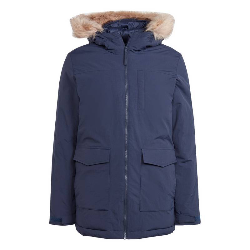 adidas Hooded Fur Parka Funktionsjacke Herren