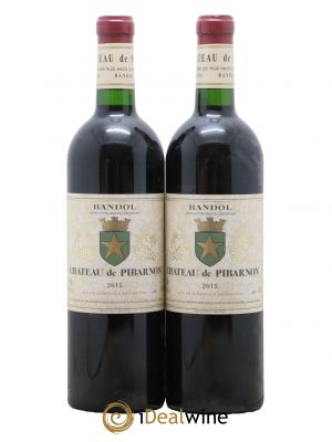 Bandol Château de Pibarnon Comte de Saint-Victor  2015 - Lot de 2 Bouteilles