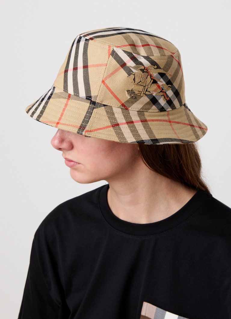 Kapelusz w kratkę Burberry