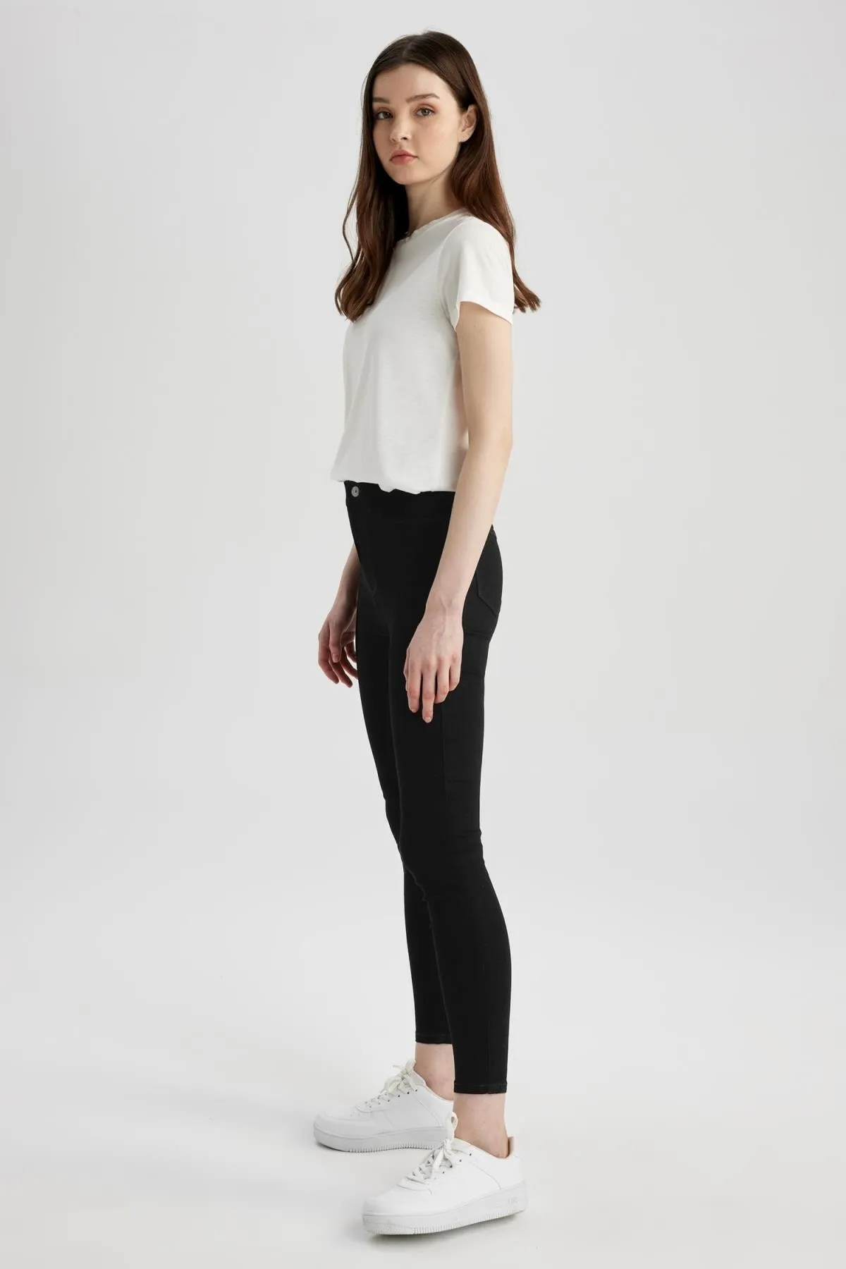 DeFacto  Super Skinny Jegging Fit Jeanshose mit hoher Taille