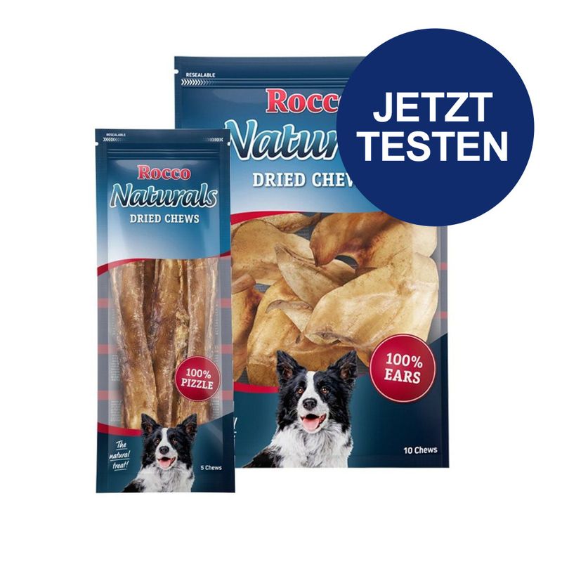 Probierpaket Rocco Rinderohren & Ochsenziemer