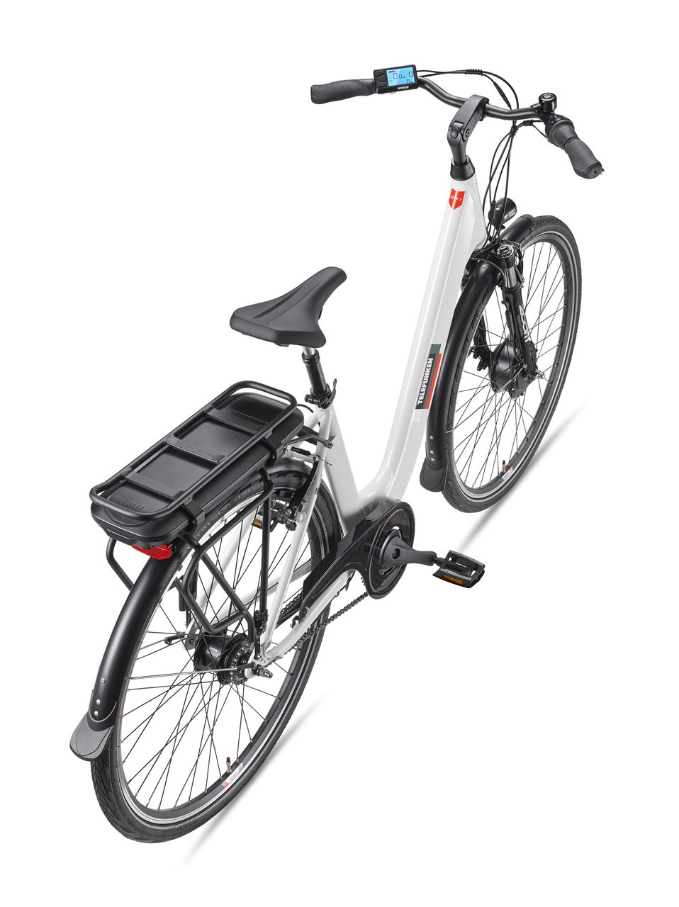 Telefunken City E-Bike RC845 Multitalent mit 7-Gang Shimano Nabenschaltung, Weiß