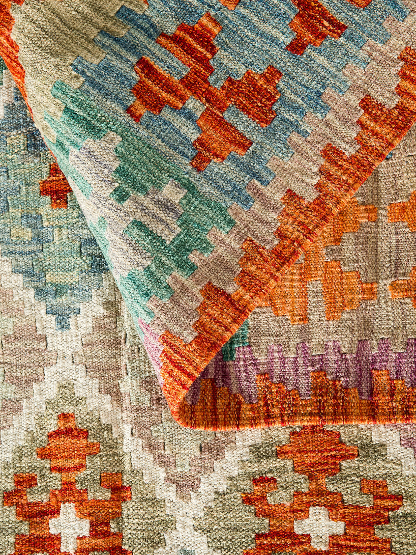 Afghan Kelim ca. 151 x 200 cm, Unikat / Einzelstück