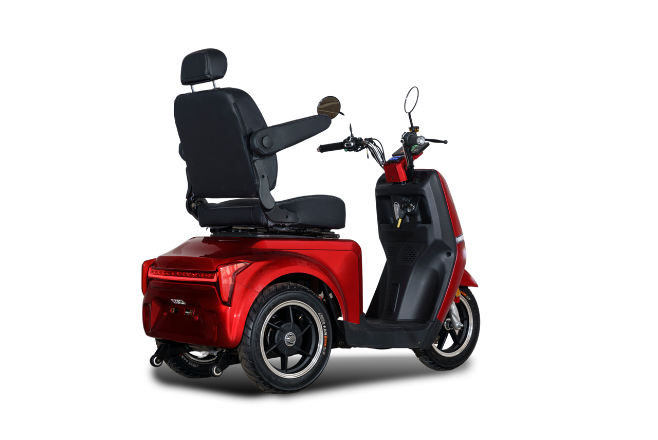 Stormborn R5 Elektro-Dreiradroller 25 km/h - rot