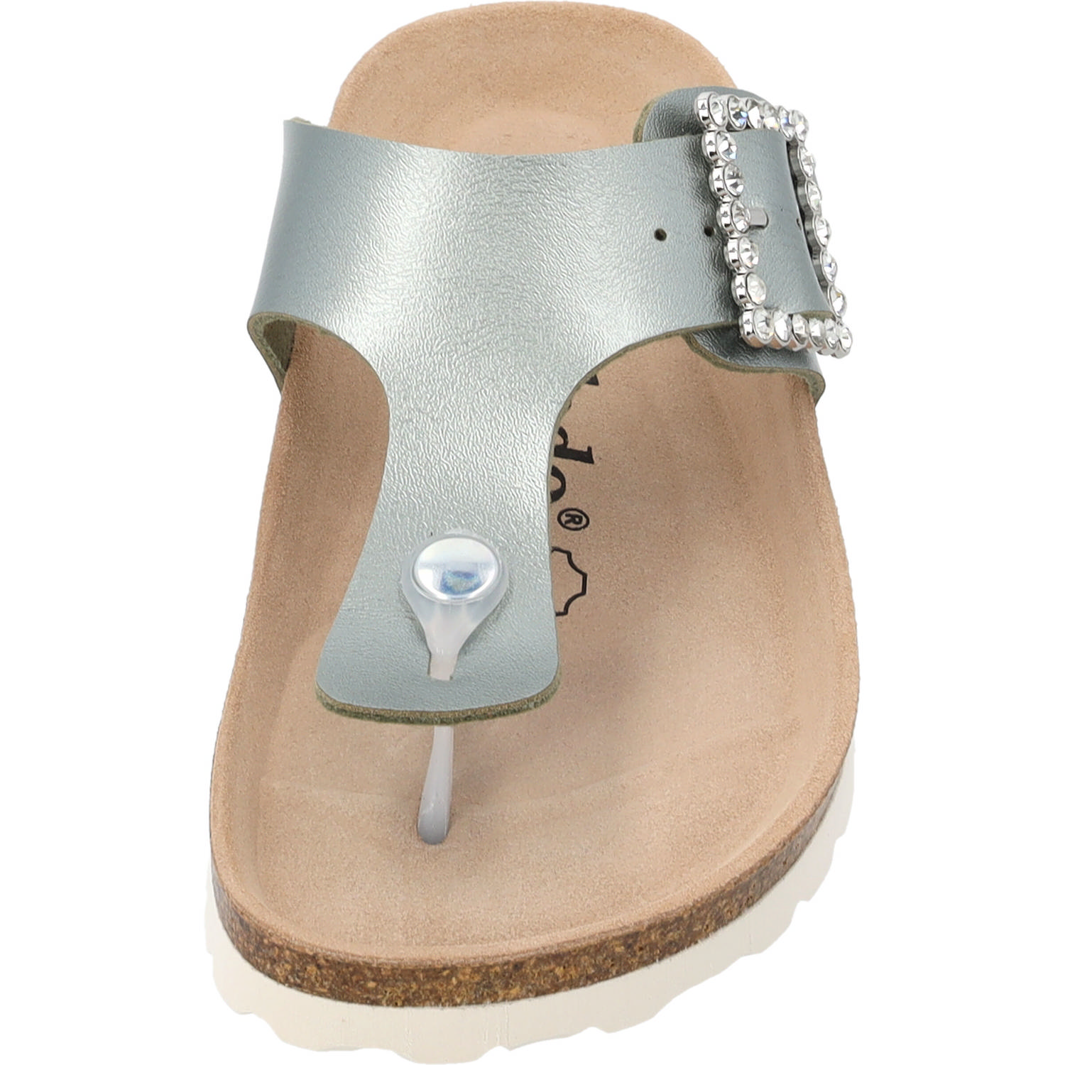 Palado Kos SQ by Sila Sahin, Zehentrenner, Damen, Olive Metallic