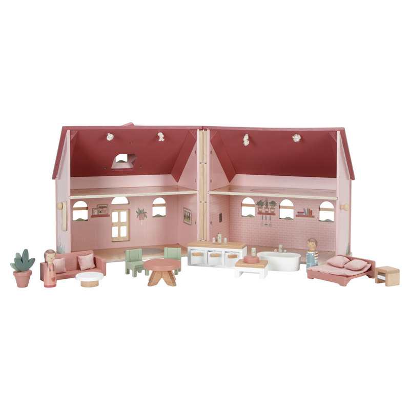 Petite maison de poupée en bois nomade Little dutch