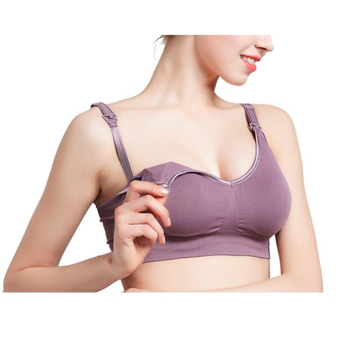 Libella Set: Still-BH 3710-3er (3er-Pack) Schwangerschafts-BH ohne Bügel Gepolsterte Cups Entfernbar