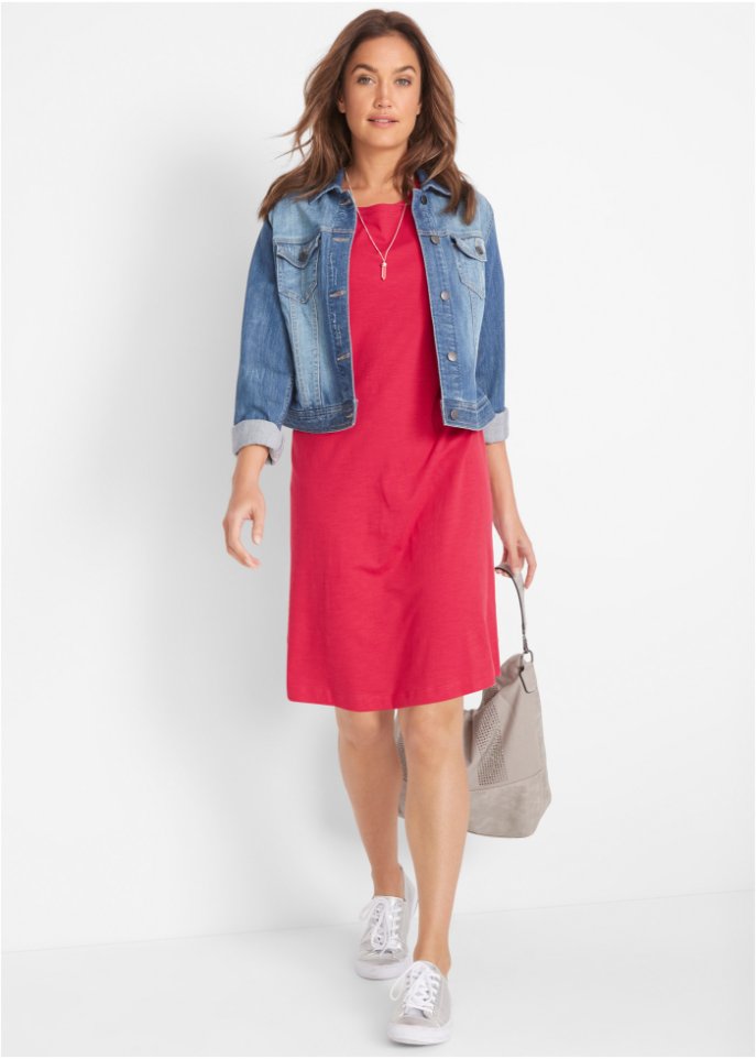 Boxy-Jerseykleid