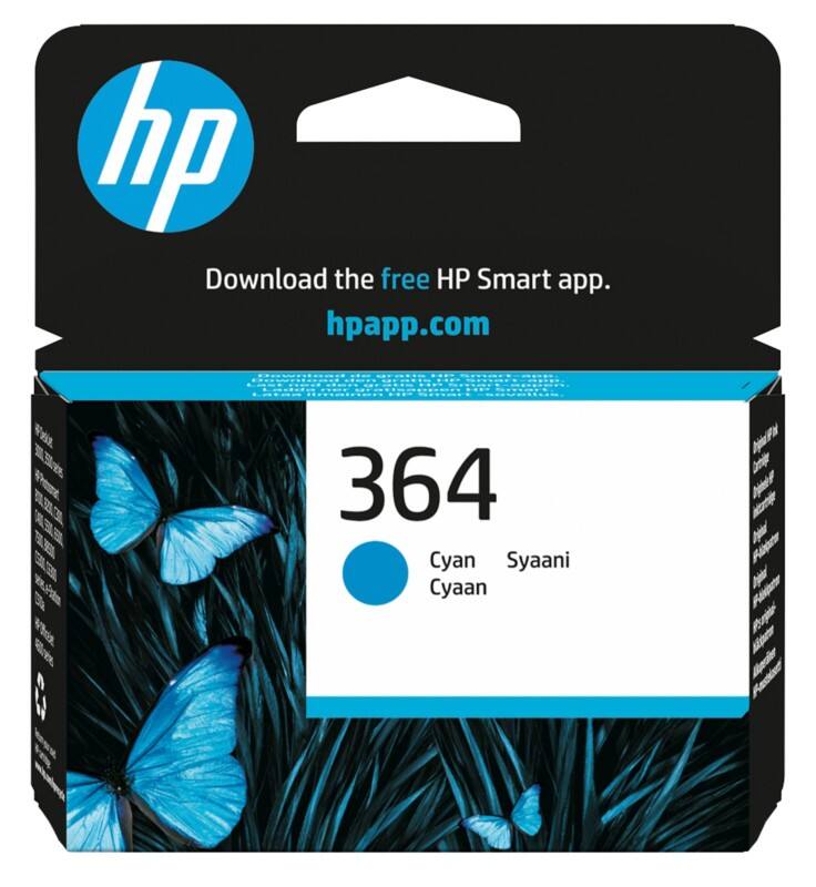 HP 364 Original Tintenpatrone CB318EE Cyan