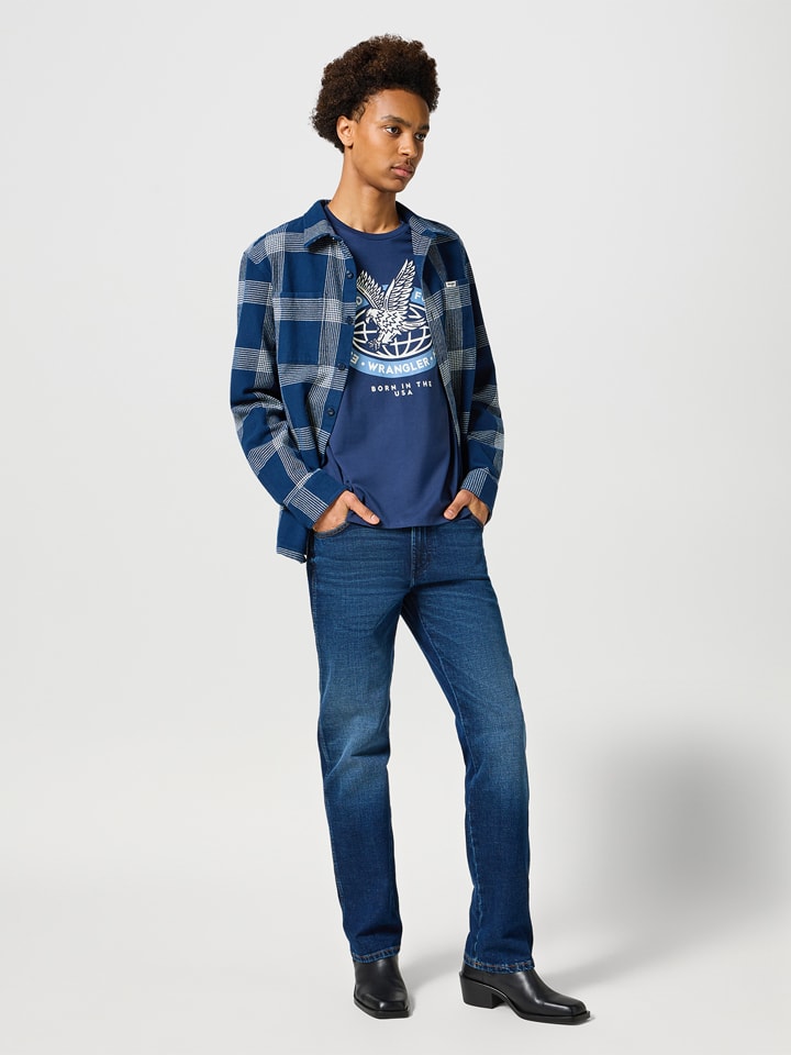 Wrangler Jeans - Regular fit - in Dunkelblau günstig kaufen