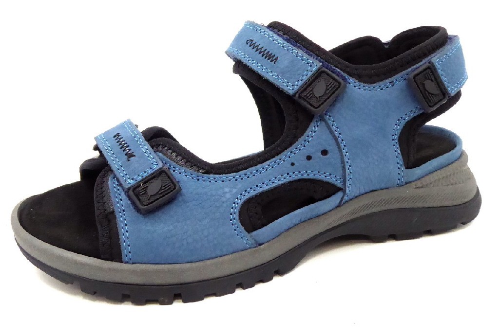 WALDLÄUFER Komfort Sandalen blau 2023 H-Sora