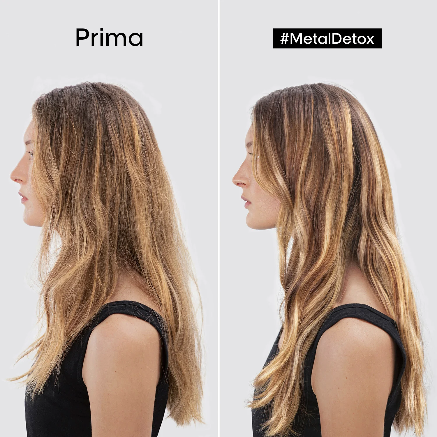 SERIE EXPERT Nuevo Metal Detox Huile Concentrée - Aceite para el cabello peinado y acabado