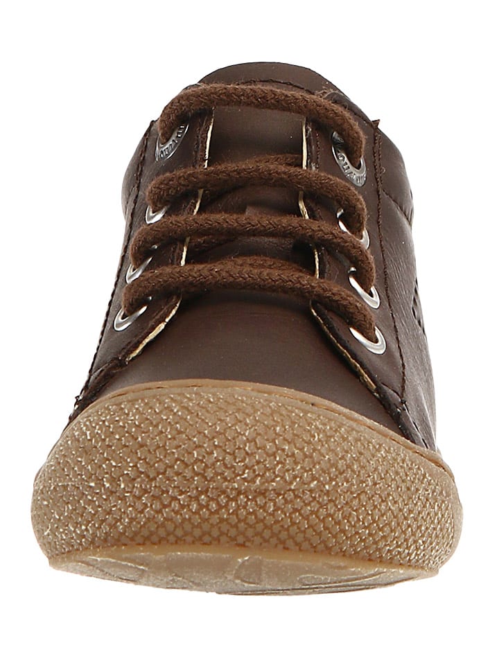 Naturino Leder-Sneakers in Braun günstig kaufen
