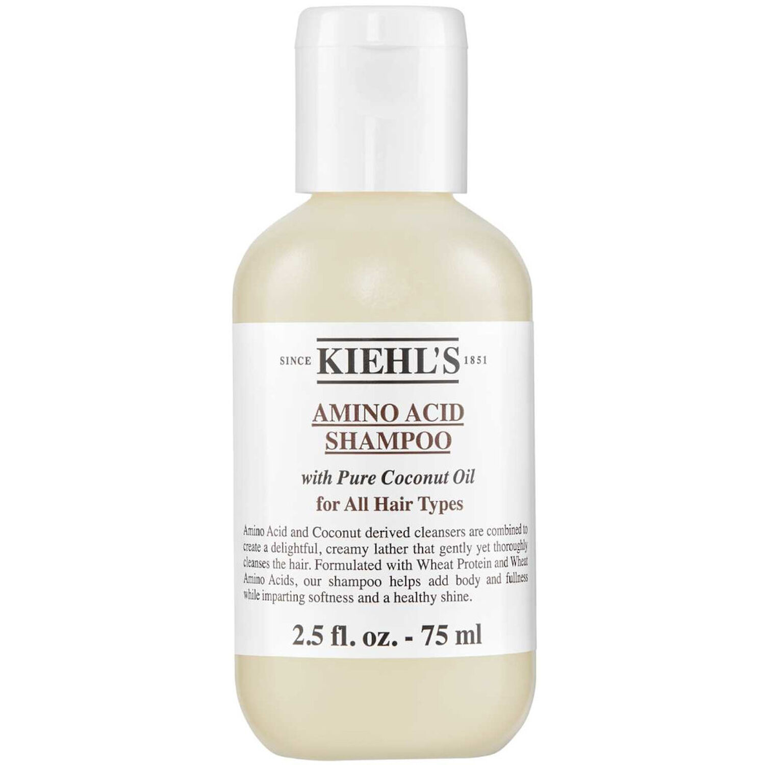 kiehl's Armino Acid Shampoo Shampooing à l'Huile de Noix de Coco - Cheveux Normaux