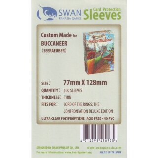 Swan Panasia Kartenhüllen 77mm x 128mm dünn (100)