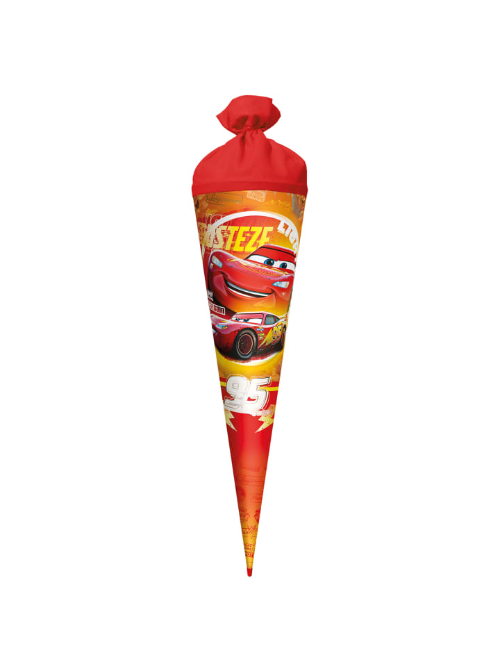 ROTH Schultüte groß Disney Pixar Cars 70 cm Folie in Rot günstig kaufen onesize