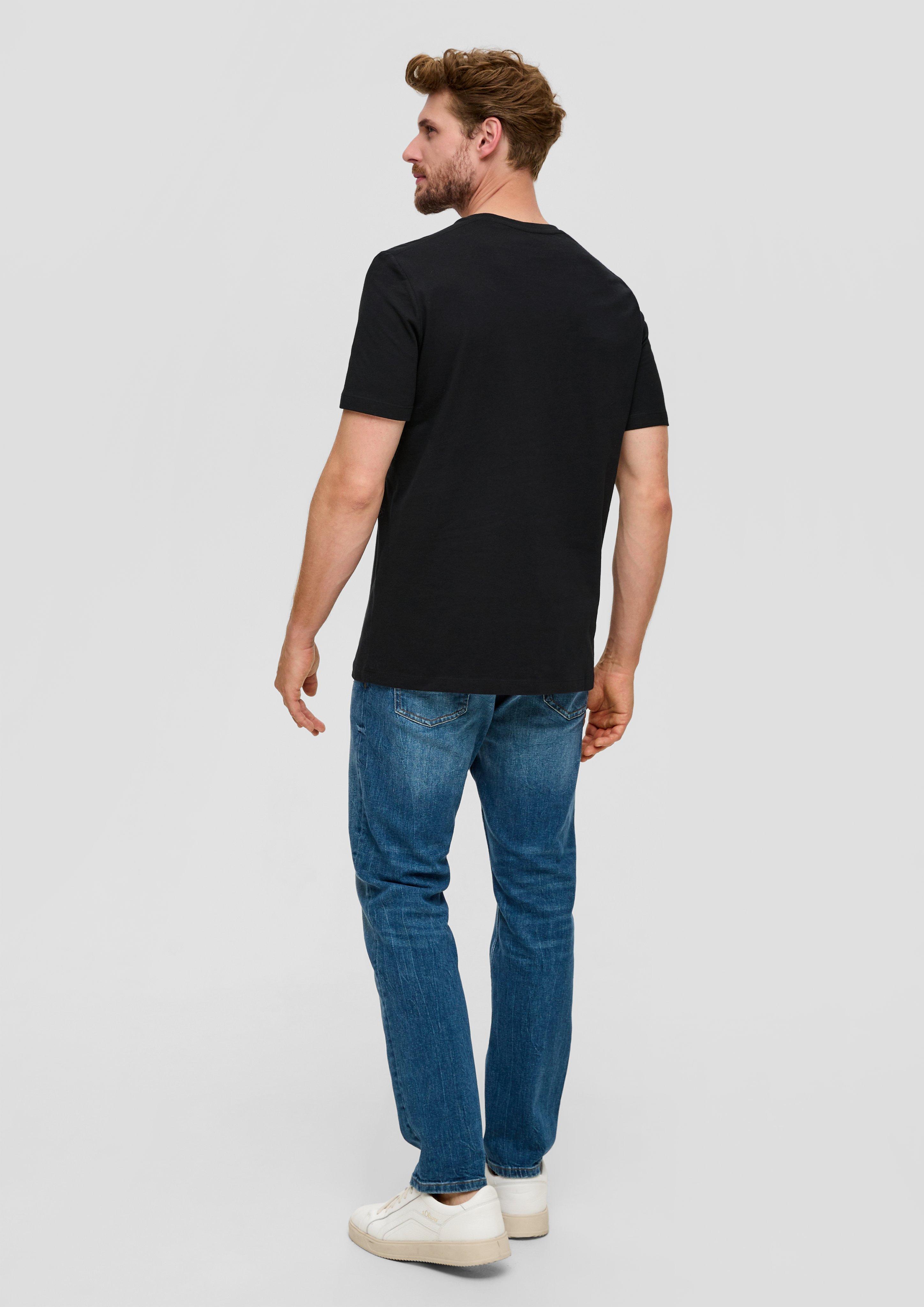 T-Shirt mit Label-Print  2139909-99D1