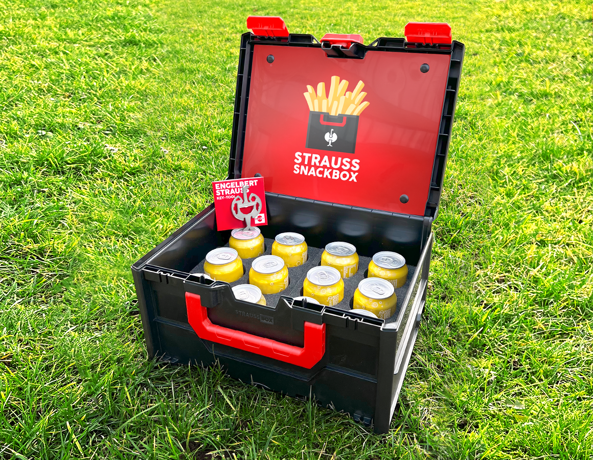 STRAUSSbox Getränkehalter-Set 215 midi