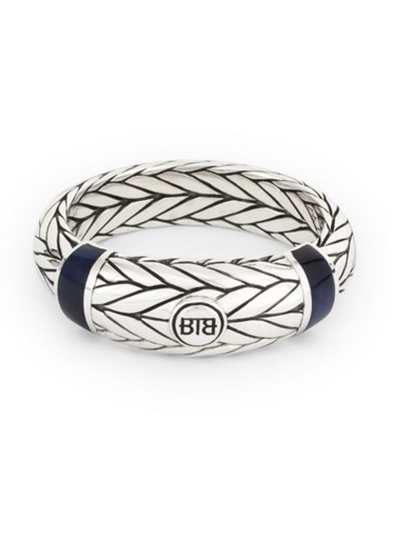 Buddha to Buddha  Ellen Stone ring van zilver met tijgeroog