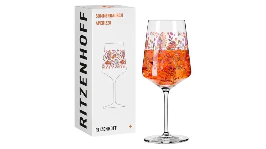 RITZENHOFF Aperizzo-Glas Sommerrausch #16 Braun, Orange