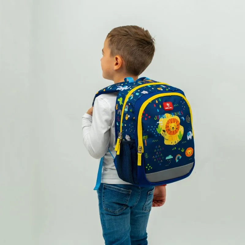 Belmil Kiddy Plus Kindergartenrucksack - Little Jungle