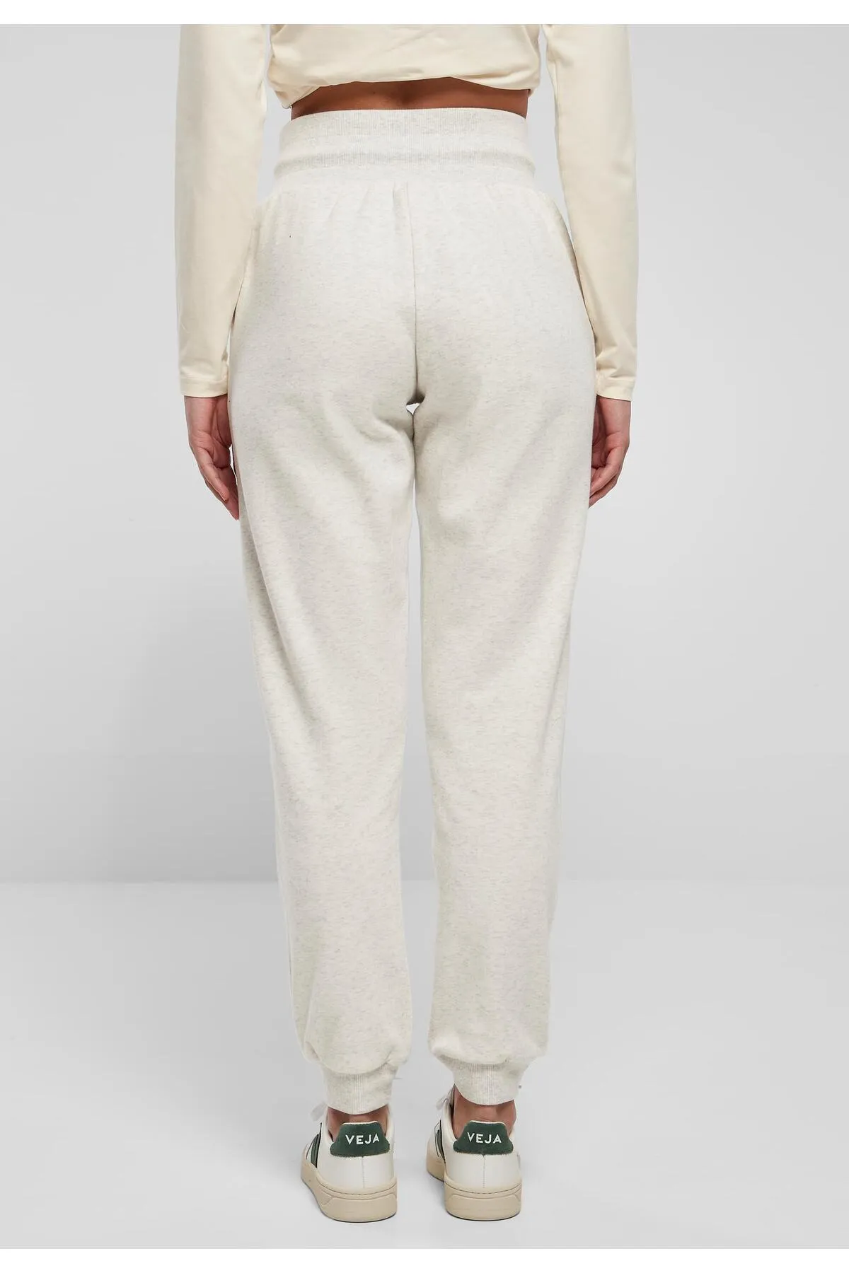 Urban Classics  Damen Ladies High Waist Color Melange Sweat Pants
