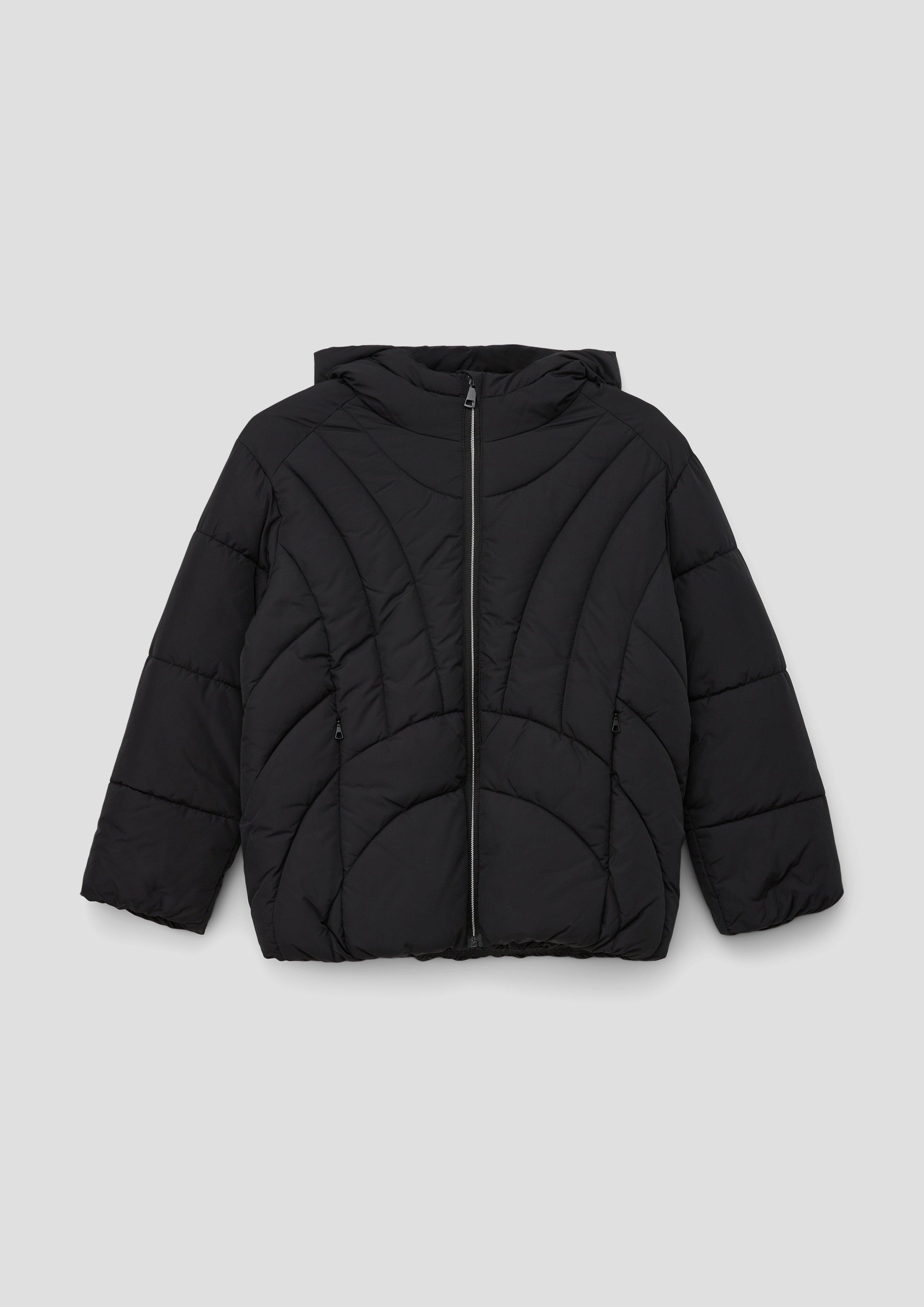 Oversized Steppjacke mit Reißverschlusstaschen  2132217-9999