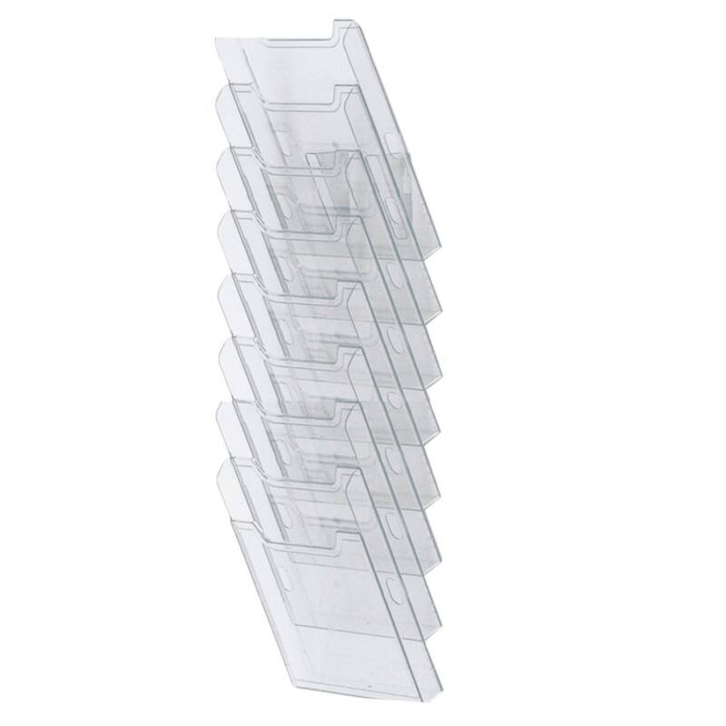 Exacompta Wandregal A4 Hoch Transparent