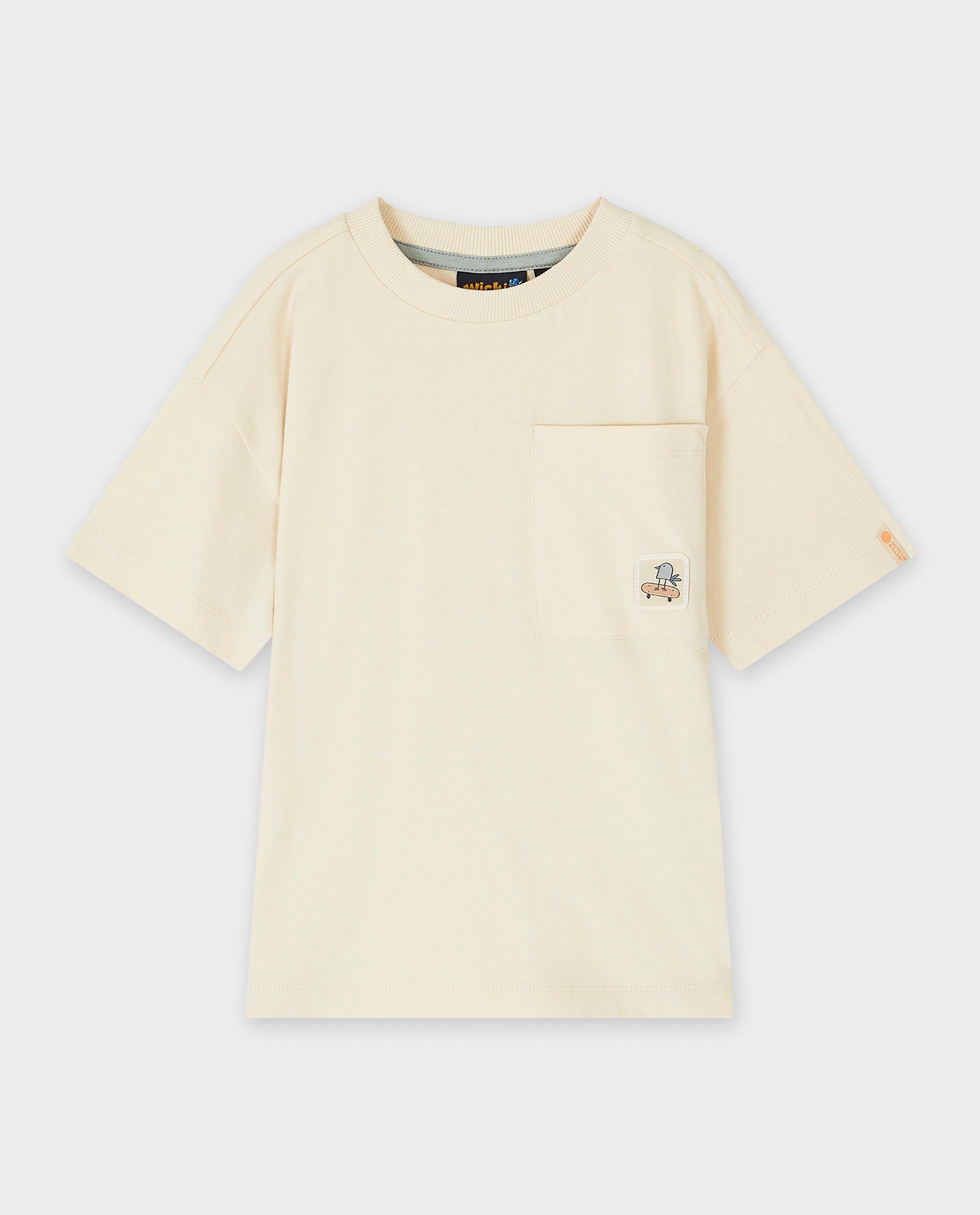 Tricou Wickie cu etichetă albă
