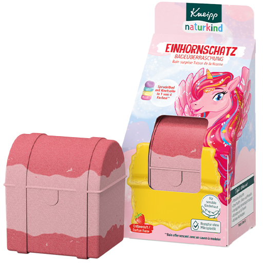 KNEIPP naturkind Einhornschatz Badeüberraschung  1 St  Bad
