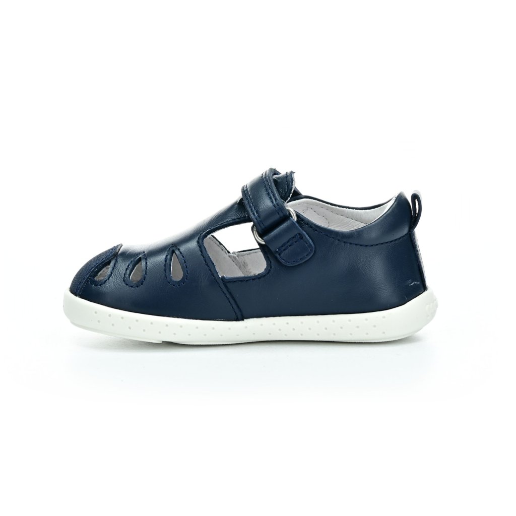 Garvalín Sandalia Basica Ocean blaue Barfußsandalen