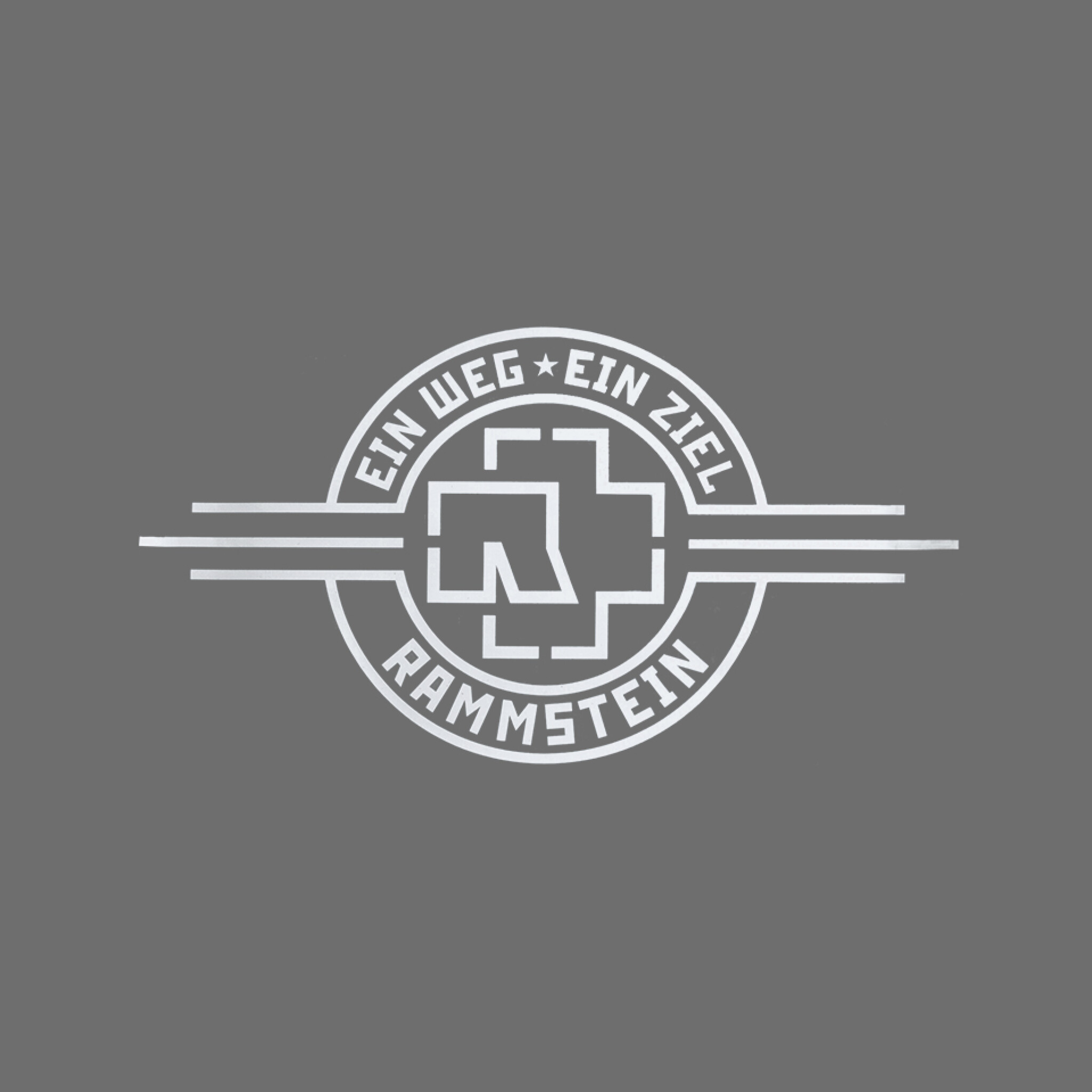Autoaufkleber ”Ein Weg, ein Ziel”