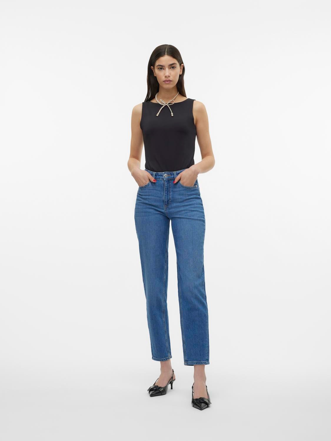 VMTESSA Hohe Taille Hohe Taille Jeans