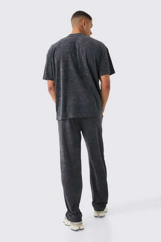 Lockere Edition Frottee-Jogginghose