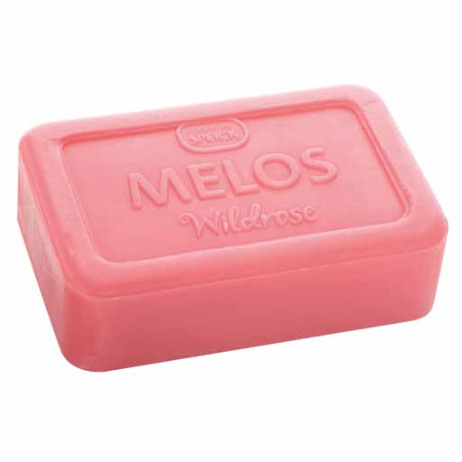 MELOS reine Pflanzenöl-Seife Wildrose  100 g  Seife