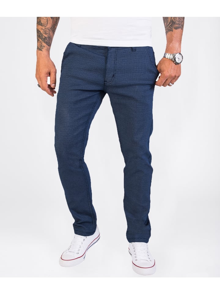Rock Creek Stoffhose in Navy günstig kaufen