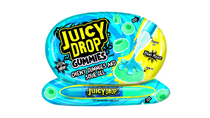 Bazooka Candy Brands Juicy Drop Gummies 57 g
