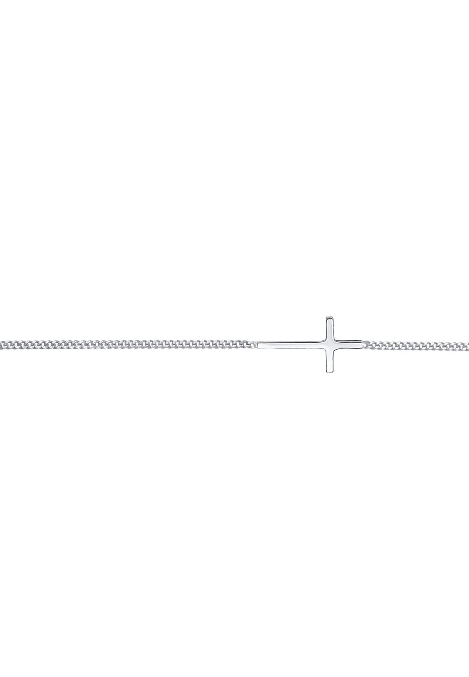 Elli Halskette Choker Kreuz Religion 925 Sterling Silber