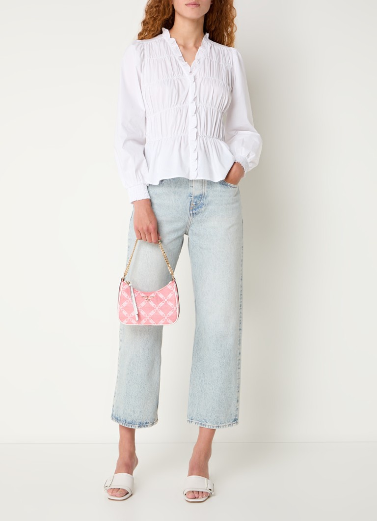 Geantă Michael Kors Jet Set Logo Print