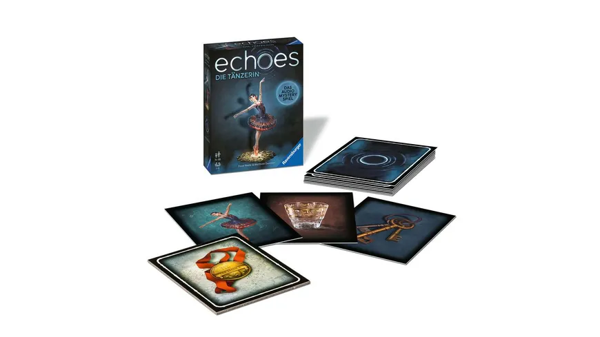 Ravensburger Spiel - echoes Die Tänzerin - Audio Mystery Spiel ab 14 Jahren, für 1-6 Spieler, Spielereihe