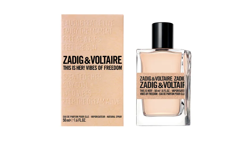 ZADIG&VOLTAIRE THIS IS HER! Vibes of Freedom Eau de Parfum 50 ml