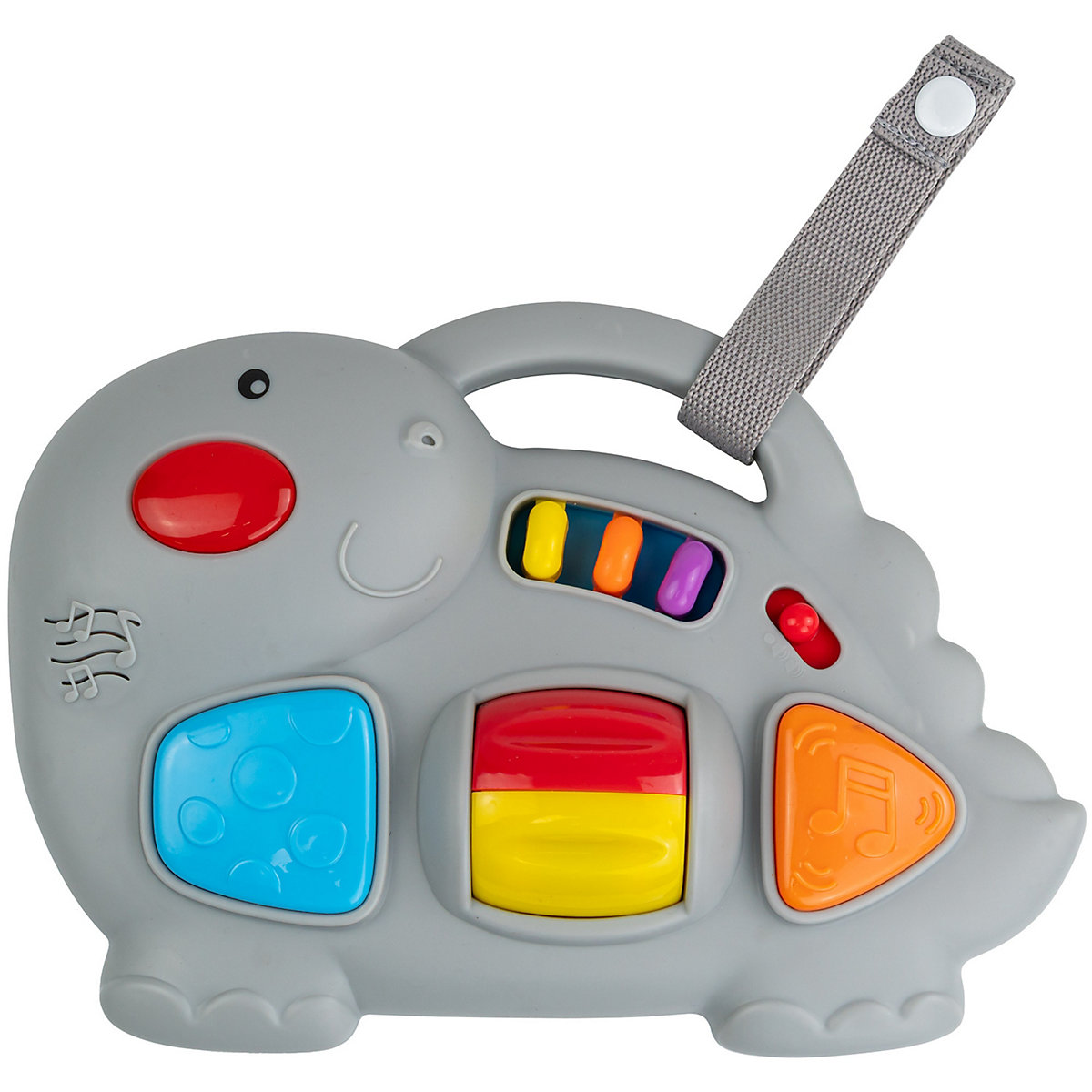 Lauflernwagen Babywalker Lauflernhilfe Gehfrei  Little Dino Licht Ton 74 x 67 x 50 cm
