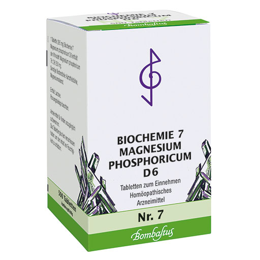 BIOCHEMIE 7 Magnesium phosphoricum D 12 Tabletten  500 St  Tabletten