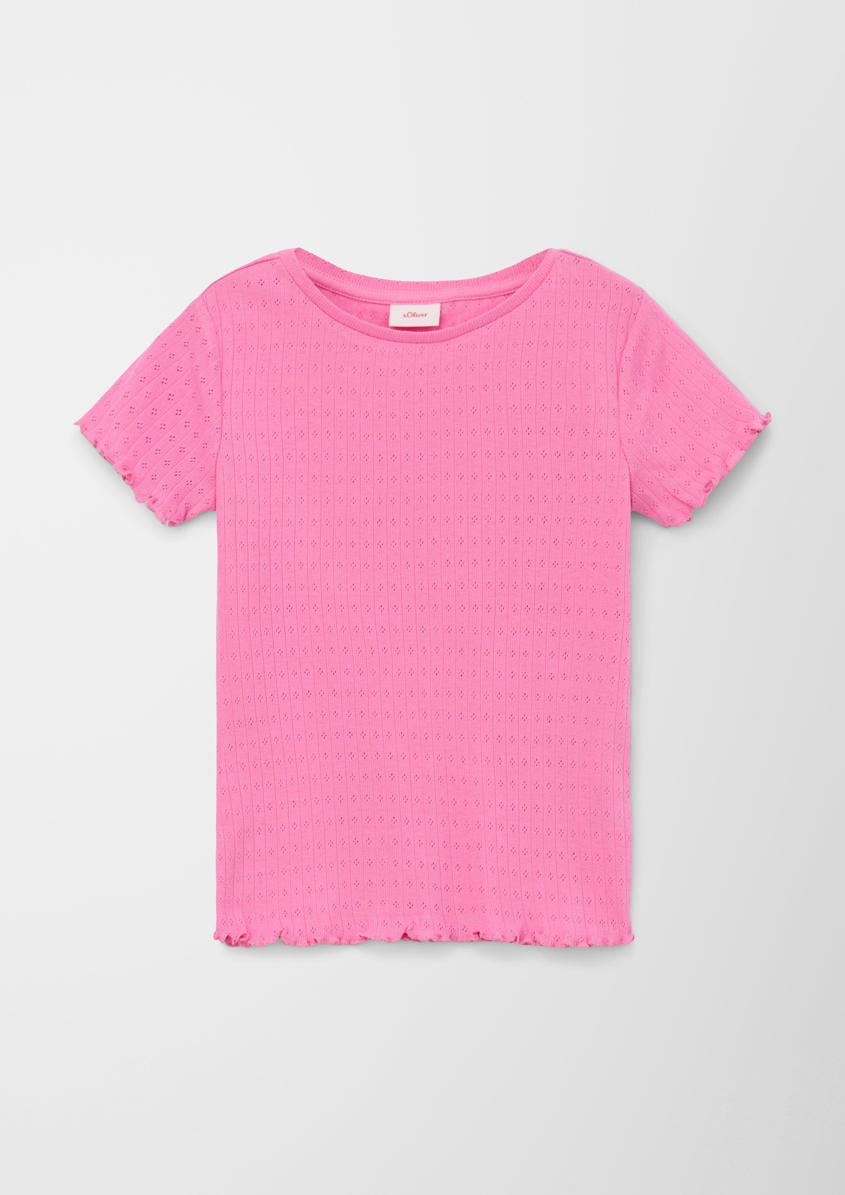 Strickshirt mit Ajourmuster  2127426-4419