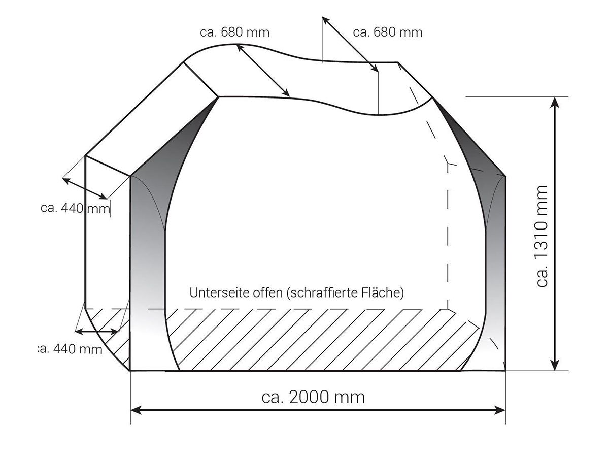Hindermann Universal ZWOO 2 Fahrradschutzhülle