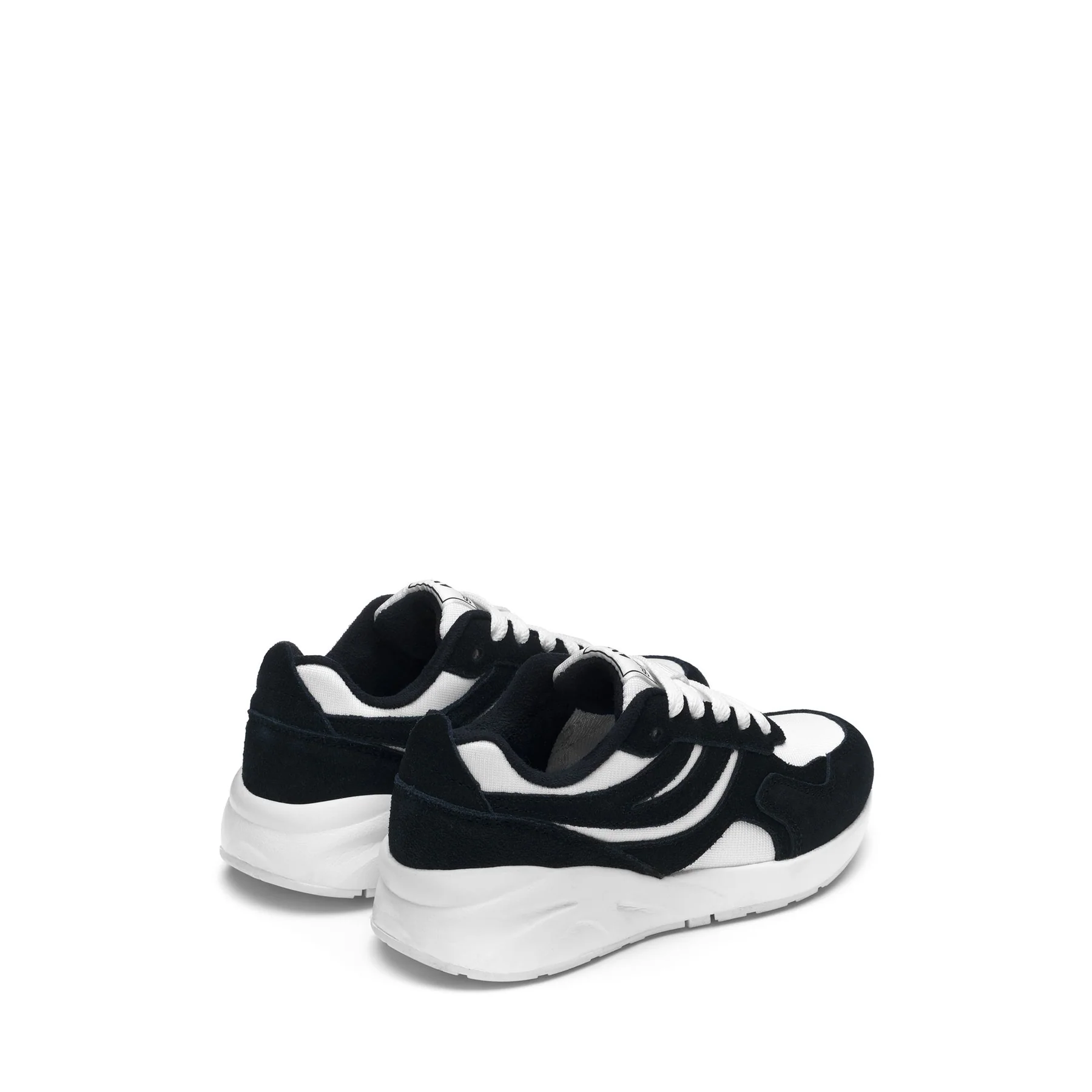 4073 KIDS TRAINING POLY SUEDE-WHITE-BLUE NAVY
