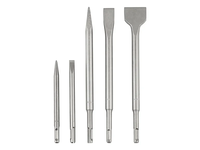 Conjunto de brocas para martelo perfurador PARKSIDE®, conjunto de cinzéis lubrificados, conjunto de brocas serpentinas lubrificadas