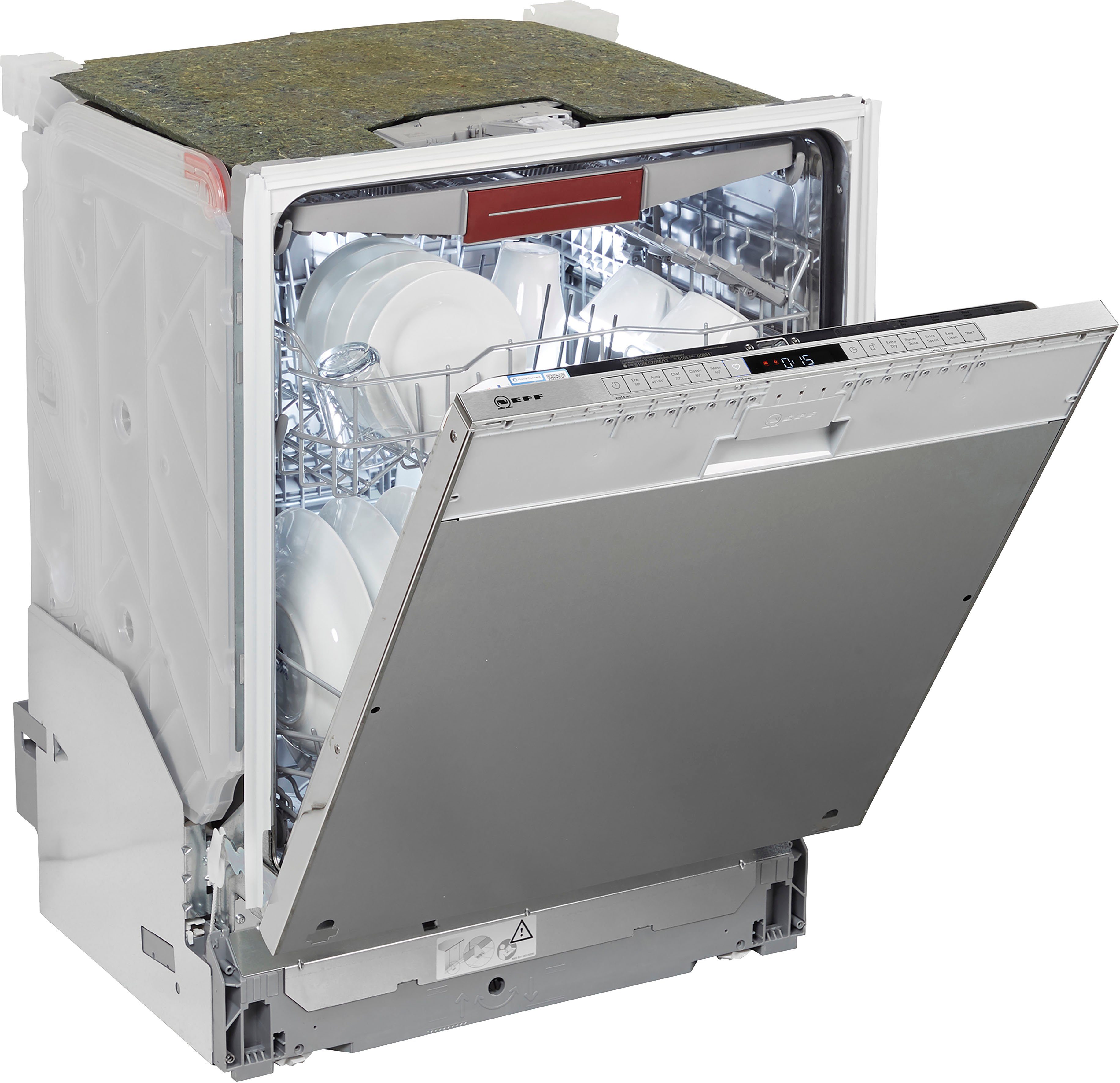 NEFF vollintegrierbarer Geschirrspüler, S155ECX05E, 13 Maßgedecke